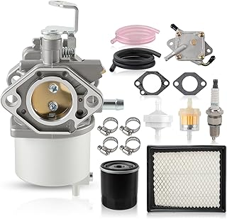 FE290 Carburetor with Fuel Pump Air Filter Replacement for Club Car DS & Carryall models 1992-1997 for Golf Cart 1998-UP DS & Precedent FE290 Engine, #1014523 101805601 101905601 1016438