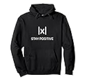 Funny Math Hoodie - Absolute Value Stay Positive Sweatshirt Pullover Hoodie