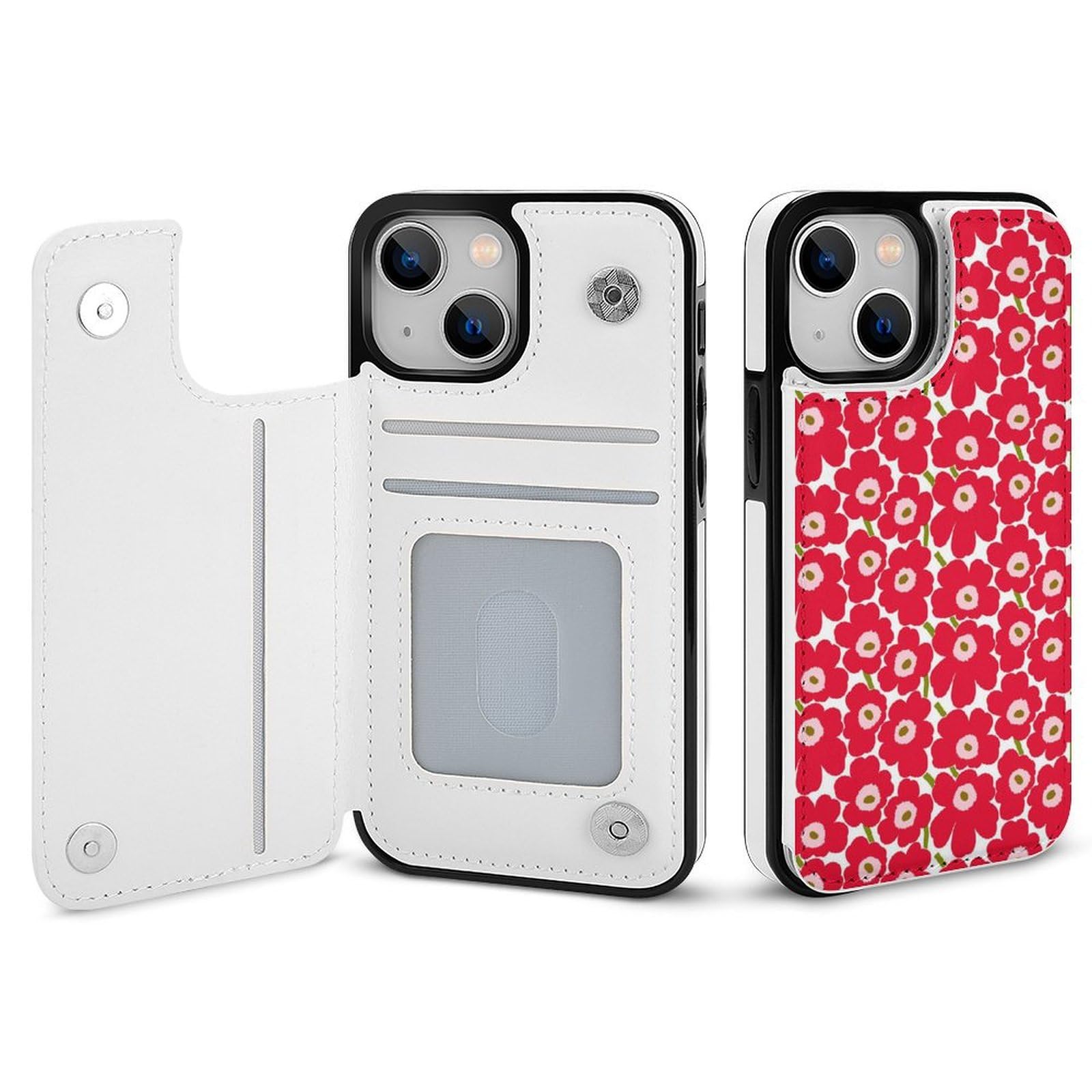 Amazon.co.jp: iPhone 16ケース 手帳型 マリメッコ 花柄 iPhone 16用