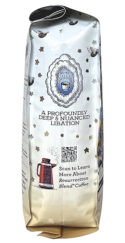 Miniatura 6 de Raven's Brew Coffee Café de cuerpo completo tostado molido de ciudad asado molido - Resurrection Blend 12oz