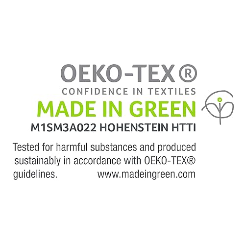 Miniatura 14 de Martex 028828617613 Mascarilla facial de tela reutilizable estándar, cómoda, transpirable, sólida, con cinta elástica para las orejas, para mujeres