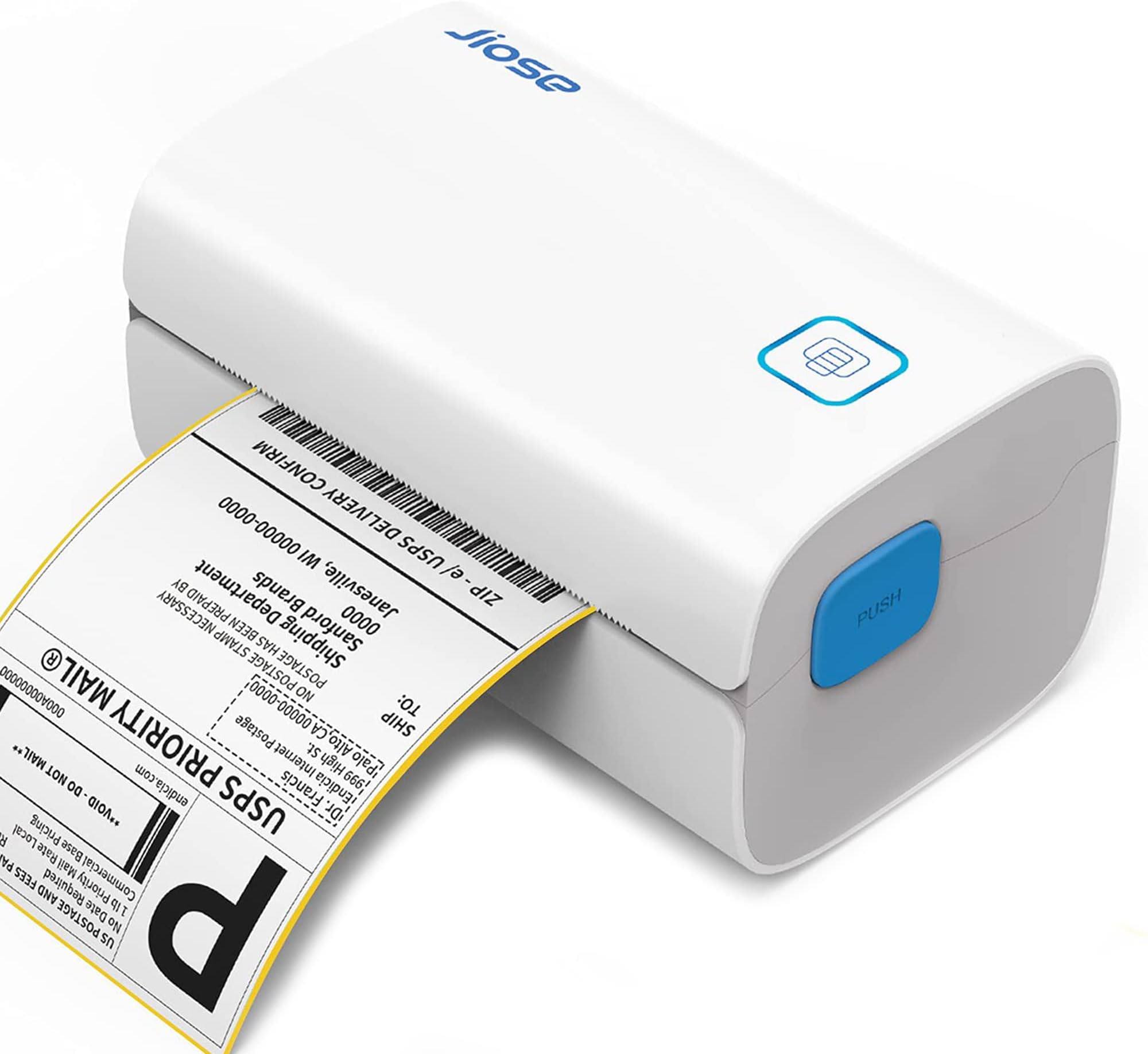 Jiose J500 Thermal Label Printer (Gray)