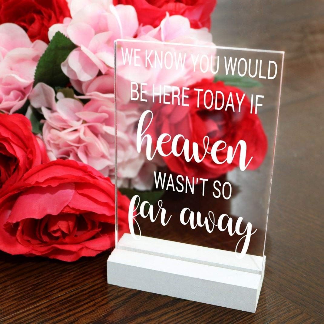DistinctAndUnique 30 Laser Cut Clear Acrylic Blank Shapes for Wedding Welcome or Table Signs, Seating Place Cards & Numbers Guestbook Birthday Events DIY Calligraphy Lettering (3" x 4")
