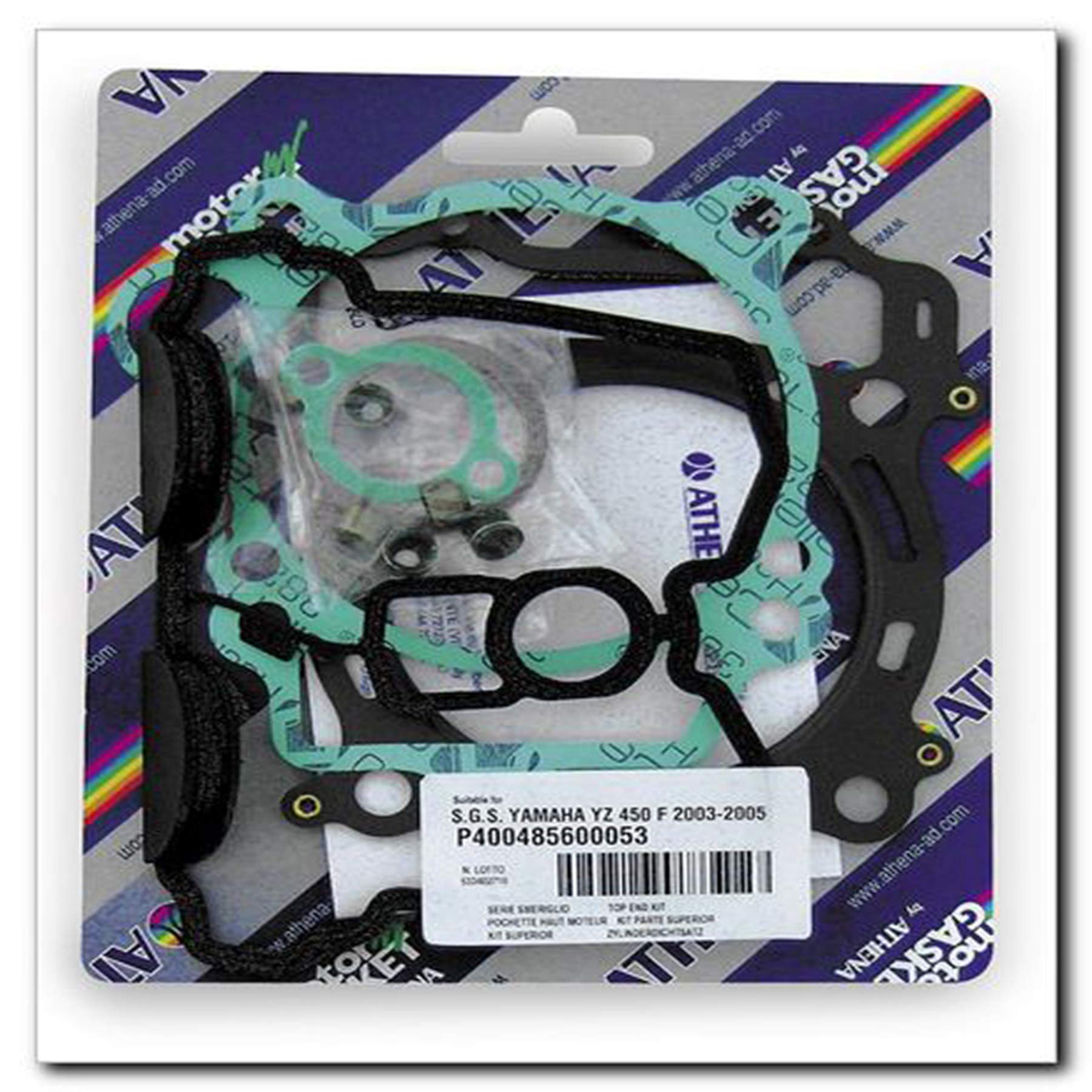 ATHENA PARTS TOP-END GKT. KIT Compatible with/Replacement for Compatible with/Replacement for Honda ATC/TRX 200 X MOD.86-98