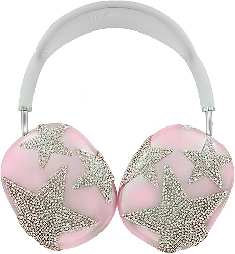 Miniatura 12 de MORWLAT Funda para AirPods Max, Fundas TPU suaves transparentes con diseño de araña para hombres y mujeres, funda protectora para Apple AirPods Max