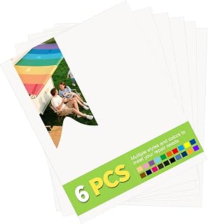 7x9in Nylon Repair Patch,Tent Repair Kit,Self Adhesive Waterproof Fabric Repair Tape for Tent, Umbrella, Sleeping Bag, Down Jackets,Knapsack. (White,6ps)