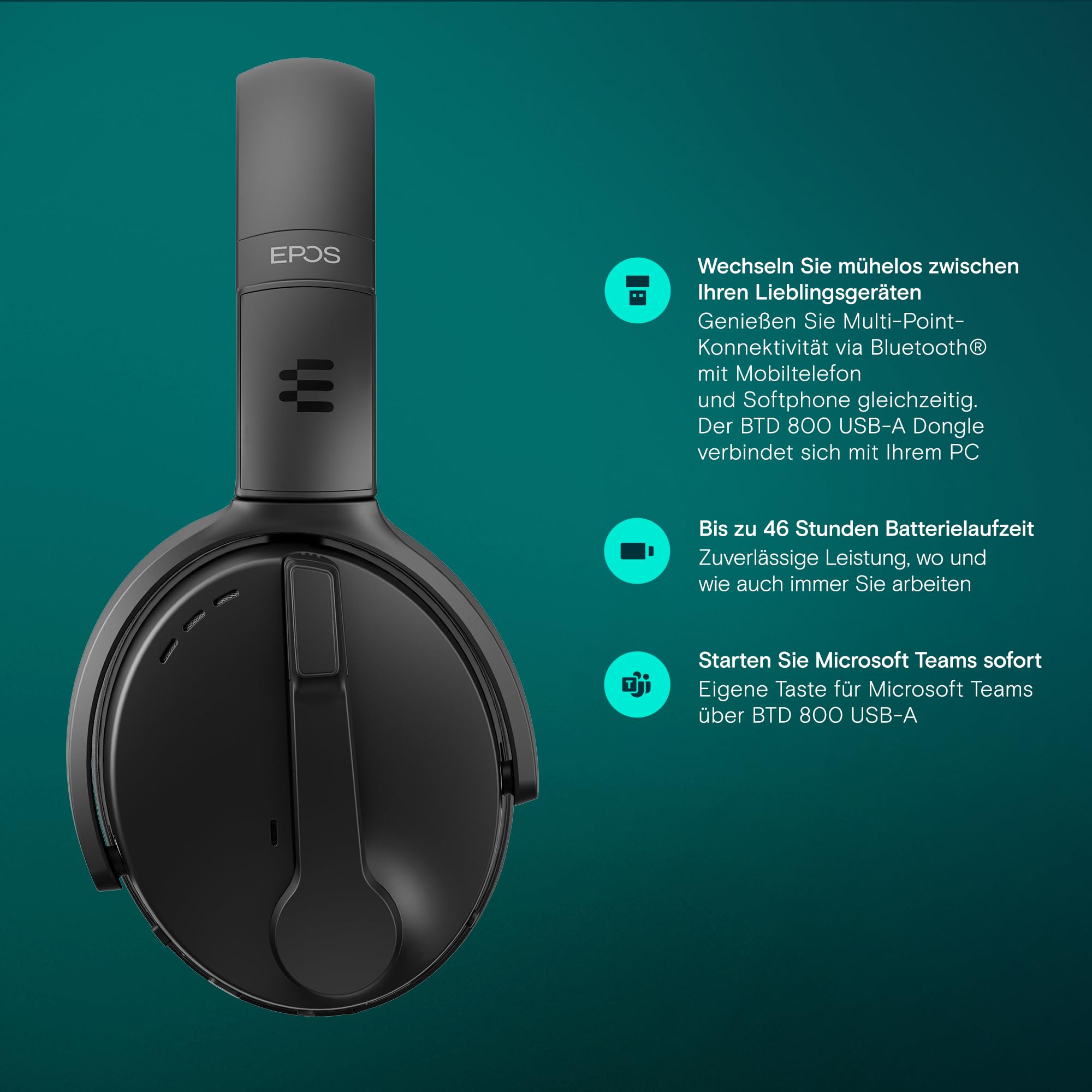 EPOS C50 Serie Fortschrittliches Noise Cancelling Headset