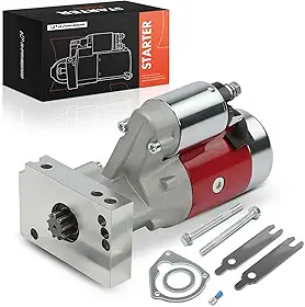A-Premium Motor de arranque de alto torque [3HP|12V|2.0KW|9Dentes|OSGR|CW] Adequado para carros de corrida GM, Chevy de bloco pequeno (SBC) 327 350 383, Big Block Chevy (BBC) 396 454 502, substituir para # 18493 410-44033
