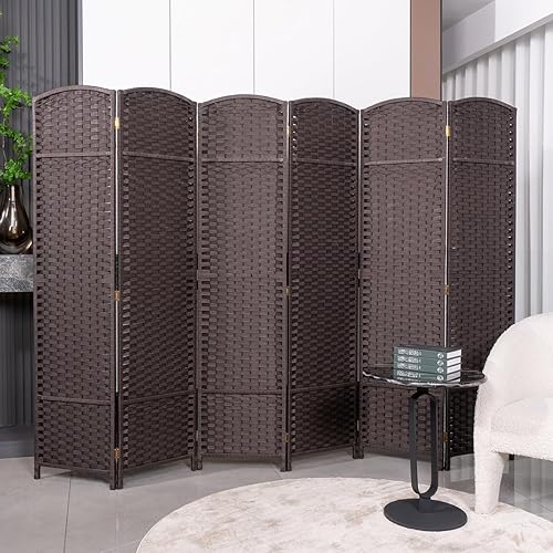 Divisor de habitación, pantallas de privacidad plegables con doble bisagra, separadores de habitación y pantallas de privacidad plegables, divisor