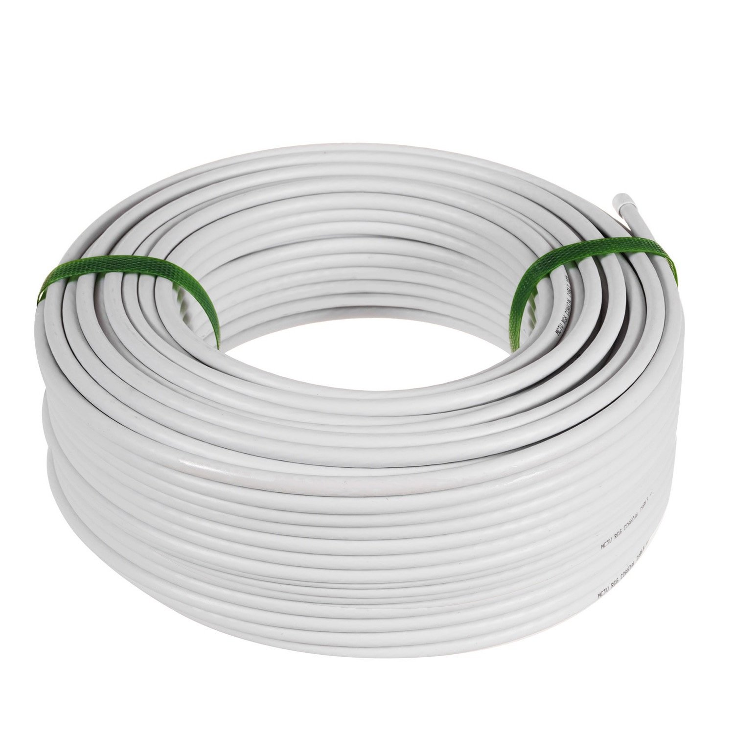 Maclean MCTV-572 100m SAT Antenne C�ble coaxial RG6 1.0CSS SAT c�ble (100m)