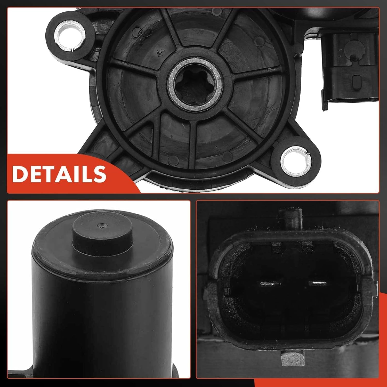 A-Premium Left Driver Side Electronic Parking Brake Actuator Motor Compatible with Ford and Lincoln Models - Edge 2015-2018, Escape 2017-2018, Fusion 2013-2018, Continental 2017-2018, MKZ, MKX, MKC