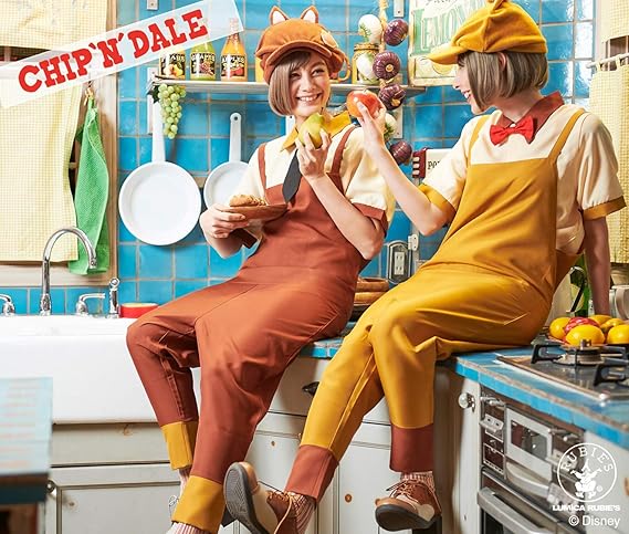 Amazon ディズニー チップとデール チップ コスチューム レディース 155cm 165cm コスプレ 仮装 通販