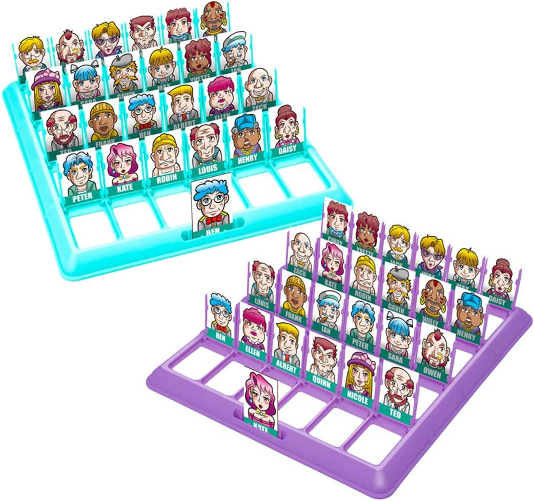 Gaming Speculate Features to Know Who I Am? Speculating Game for Kids Ages 6 and Up, Includes People Cards