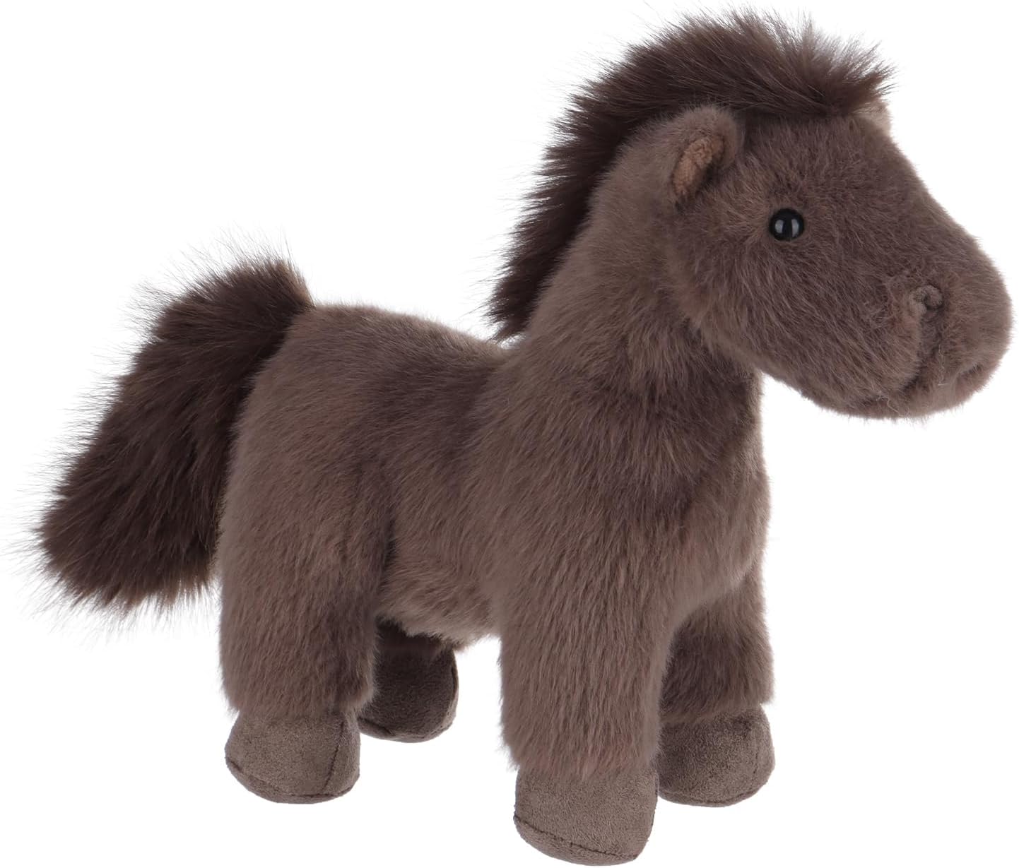 Apricot Lamb Toys Plush Brown Wild Pony Horse Stuffed Animal Soft Cuddly Perfect for Kids
