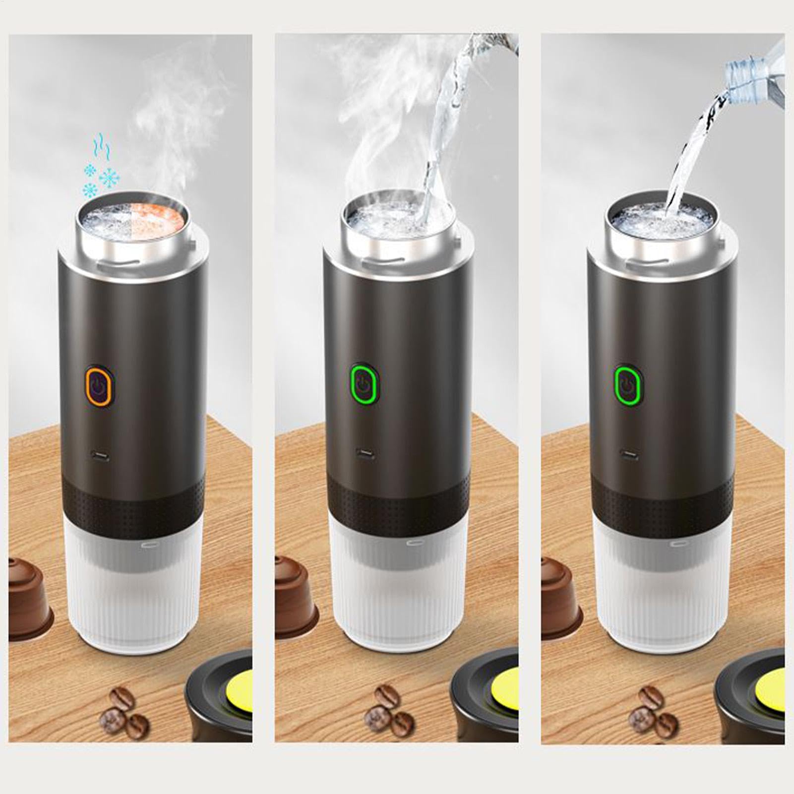 de viaje, de viajes eléctrica | Gadgets de viaje, dispositivo de cerveza profesional recargable para caminatas para acampar RV