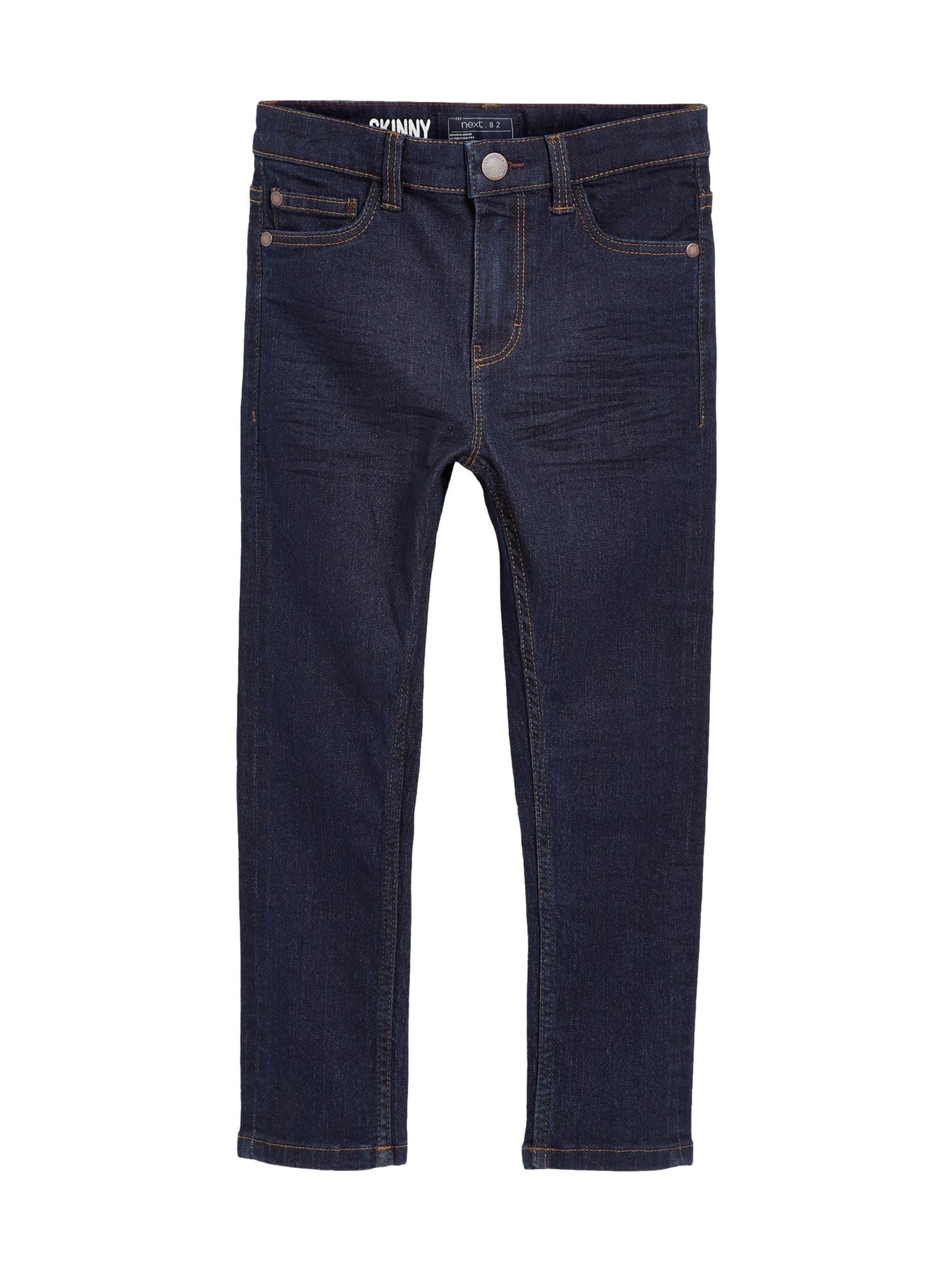 NEXT Ragazzo Jeans Skinny Elasticizzati Blu Scuro 15 Anni