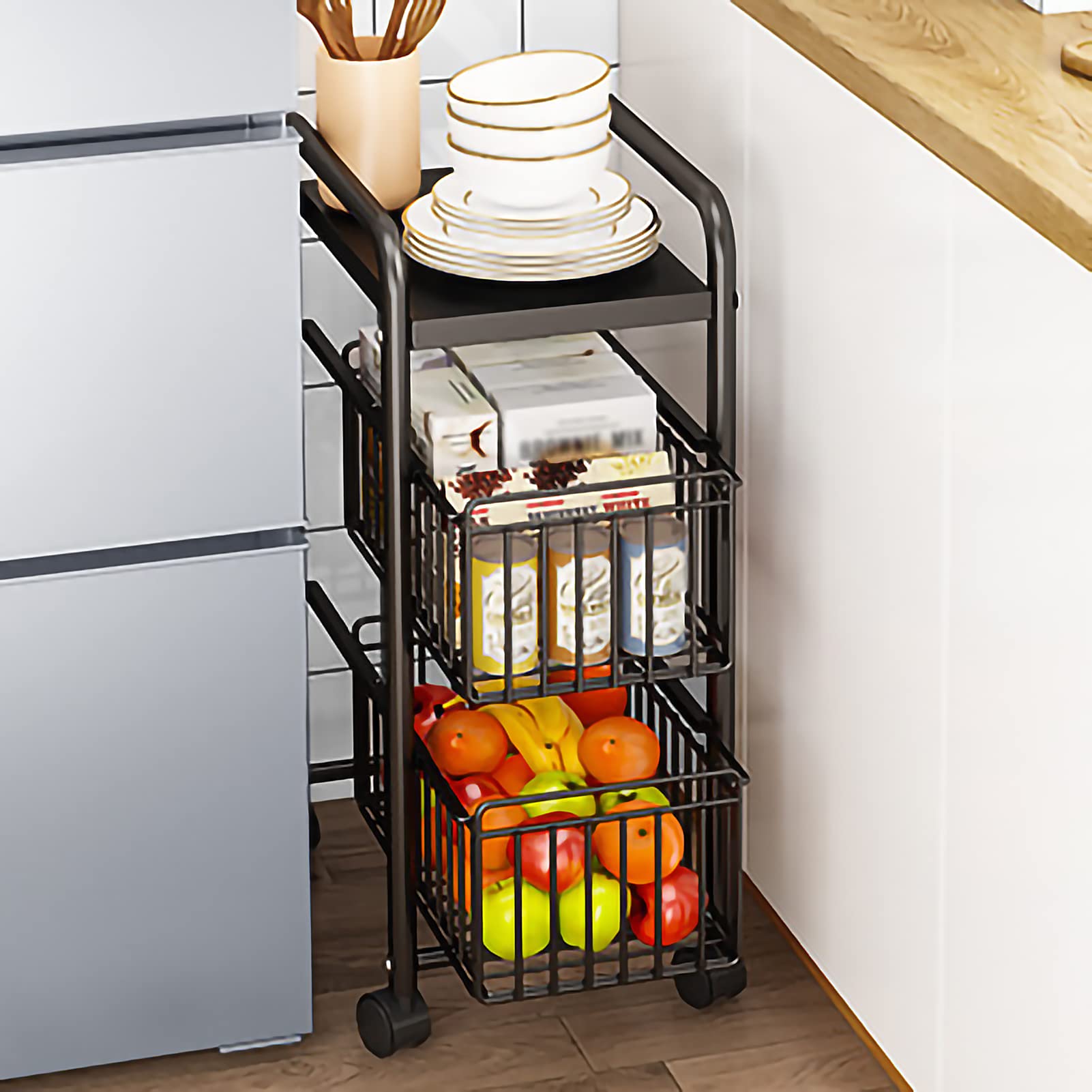 Meuble de rangement étroit pour gagner de la place dans la chambre