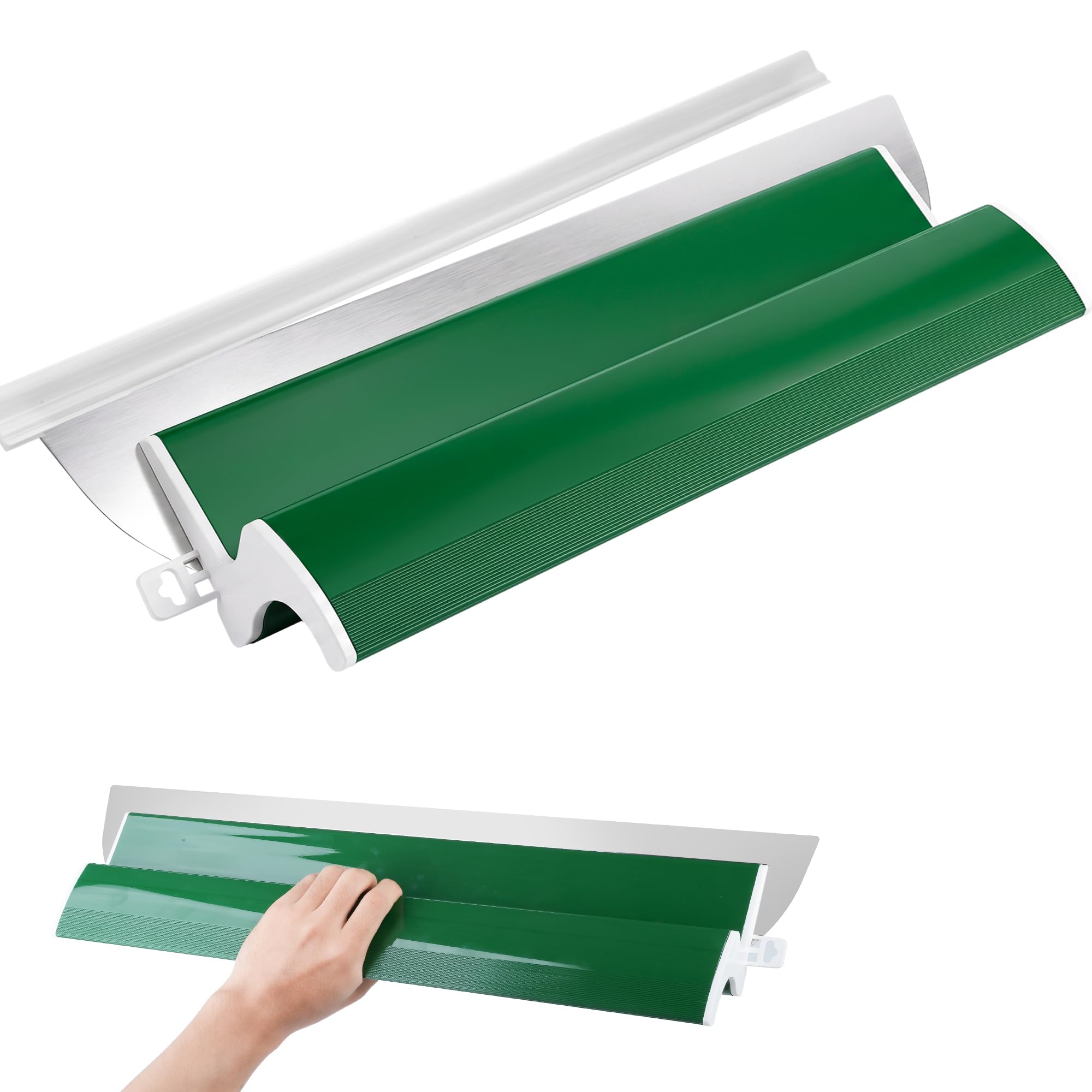 LAOYE Lame a Enduire 60cm Lisseuse Enduit Spatule Enduit Lissage 600mm Couteau a Enduire Lame a Lisser Outil Lissage pour Mur Plafond