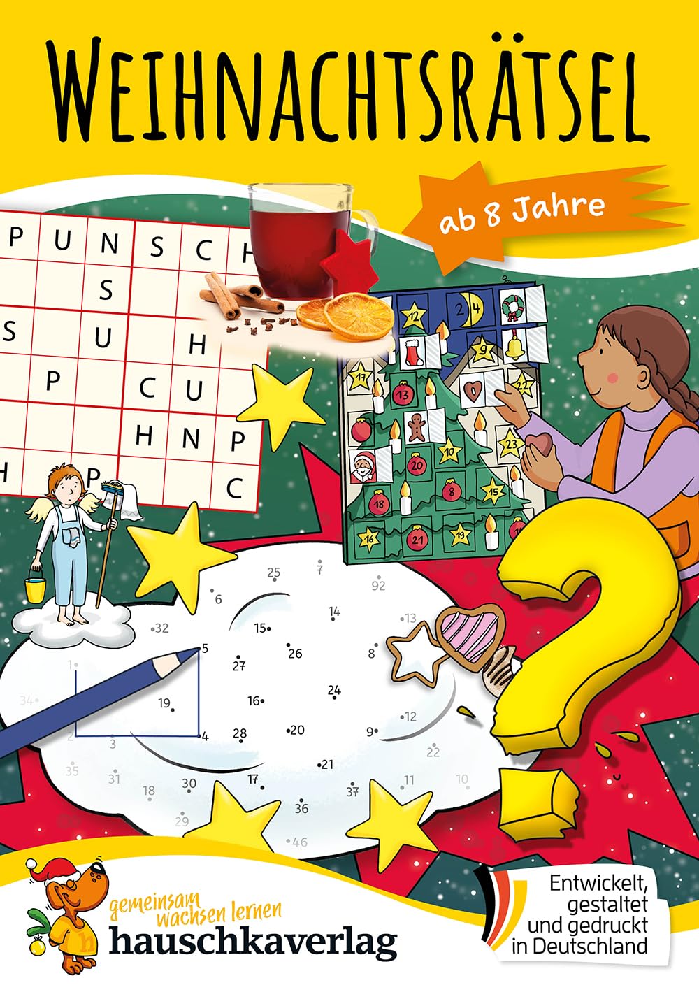 Weihnachtsrätsel – Rätselblock ab 8 Jahre: Nikolaus-Geschenke Kinder, Kleinigkeiten & kleine Geschenke für Adventskalender, Weihnachten, ... & Beschäftigung für Weihnachten, Band 372)