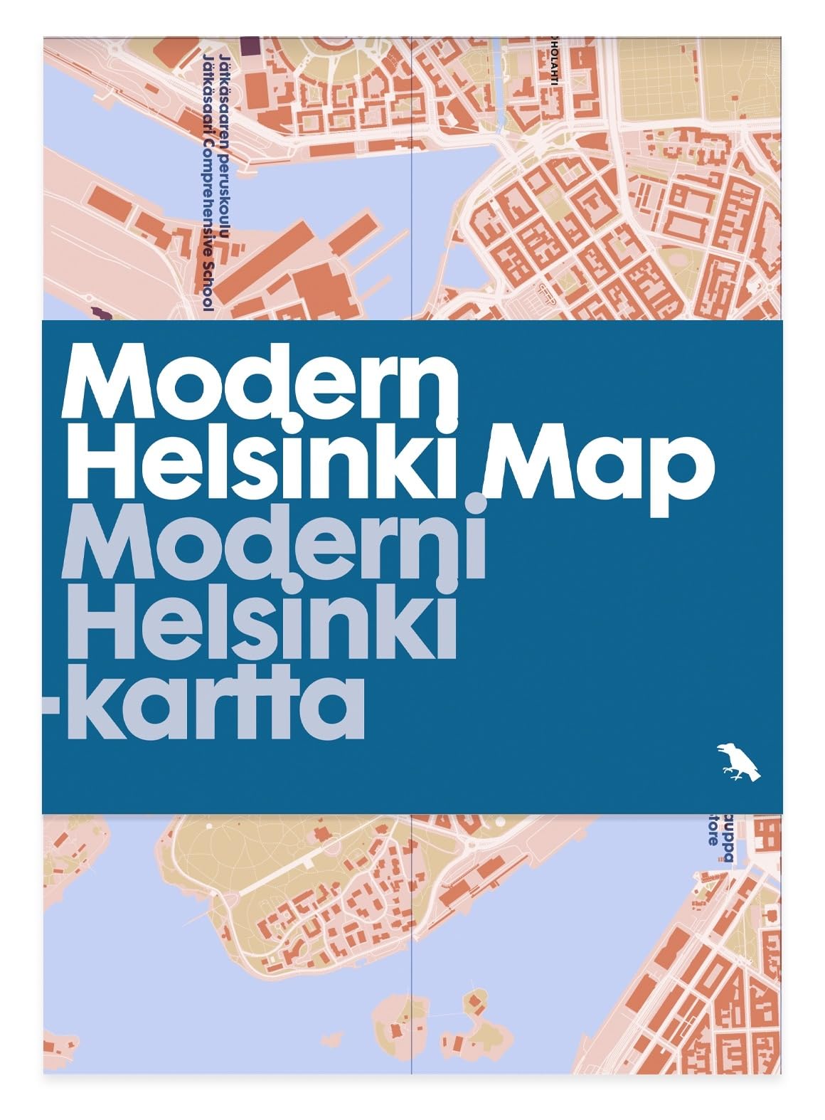 Modern Helsinki Map / Moderni Helsinki-kartta: Guide to Modern Architecture in Helsinki