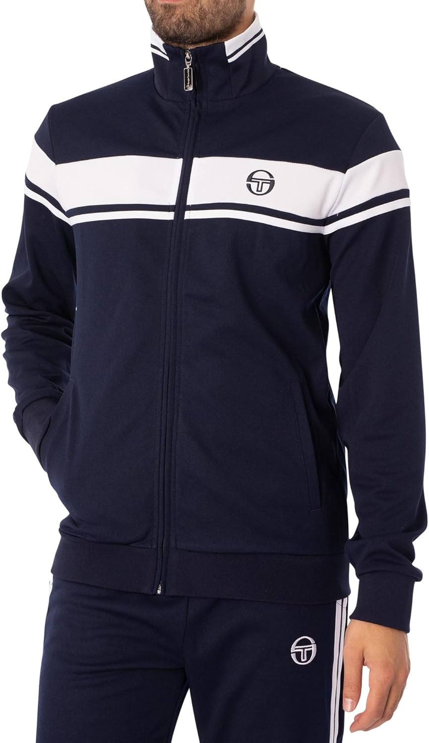 Tacchini Noir Survetement Sergio Tacchini Zakar Pantalon De