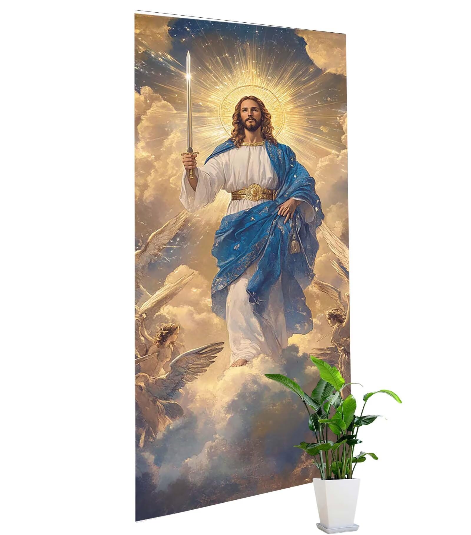 Malarstwo diamentowe Jezus malarstwo diamentowe Religia kompletny zestaw, pełny 5D diamentowe malowanie ścieg krzyżykowy haft kryształowy rzemiosło artystyczne dla dorosłych dzieci dekoracja domu