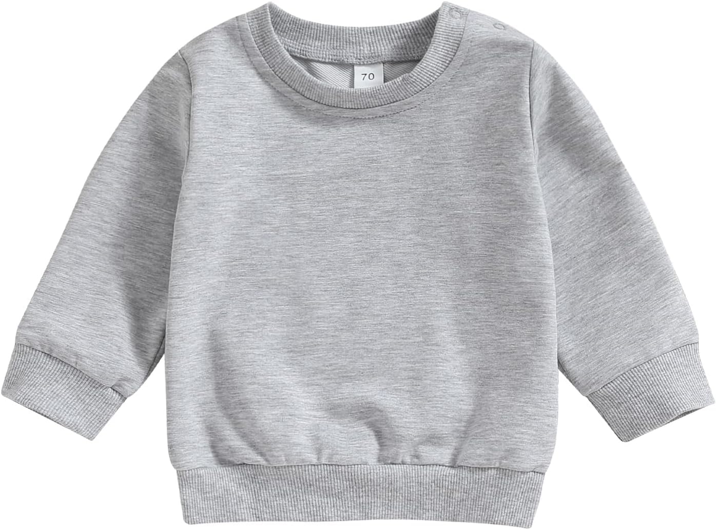 Baby Boy Girl Pumpkin Sweatshirt Tops Toddler Halloween Outfit Long Sleeve Crewneck Pullover Sweater Shirt Fall Clothes