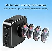 Vista 3 de Tapa de lente premium para Go Pro MAX2 Protectores de lente Esférico Óptico Templado MAX 2 Funda Protectora Cámara de Acción Accesorios