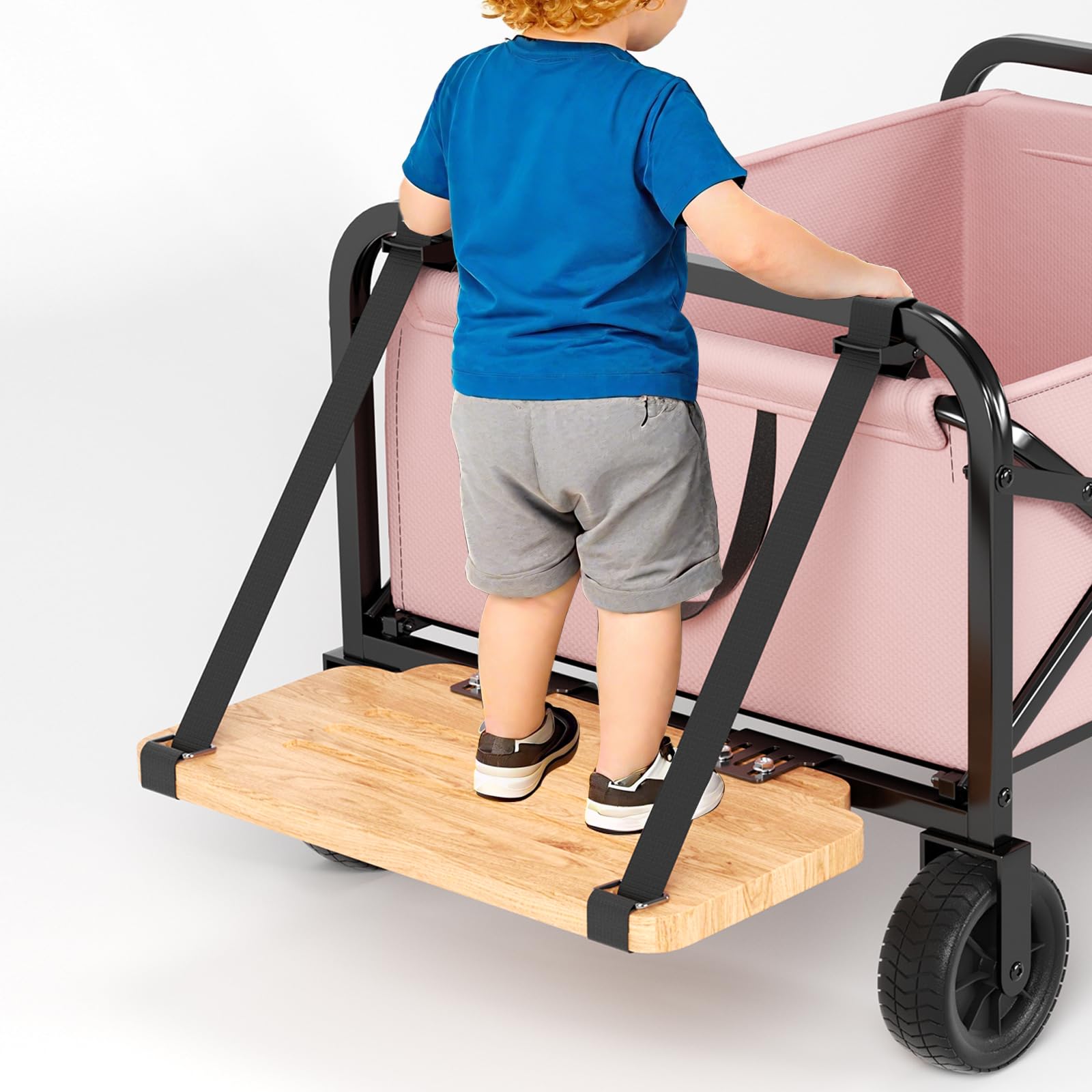 Planche debout pour poussette accessoire chariot 4 places fixation tout-petit - 6