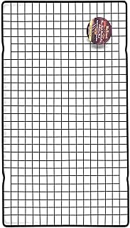 MoTrust Non-Stick Steel Baking Rack & Cooling Rack, for Cookies,Cakes, Breads and More (Heavy Duty,Oven Safe)-9.84"x15.9"-...