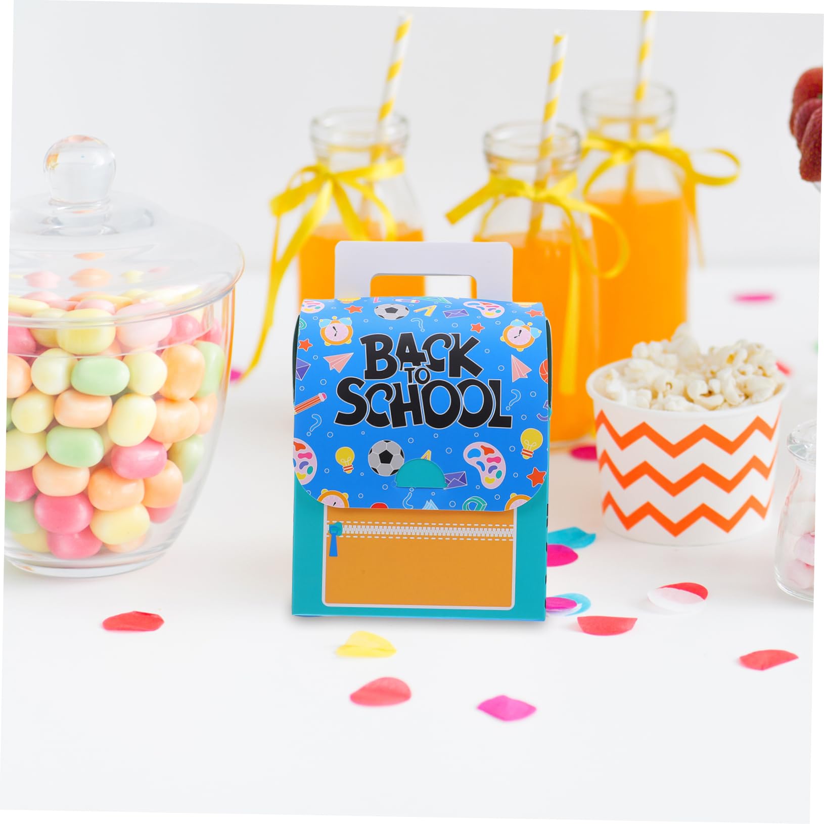 20pezzi Scatole per Caramelle di Carta Scatole Regalo per Ritorno Scuola Contenitori per Dolcetti per Bomboniere Porta Caramelle per Feste