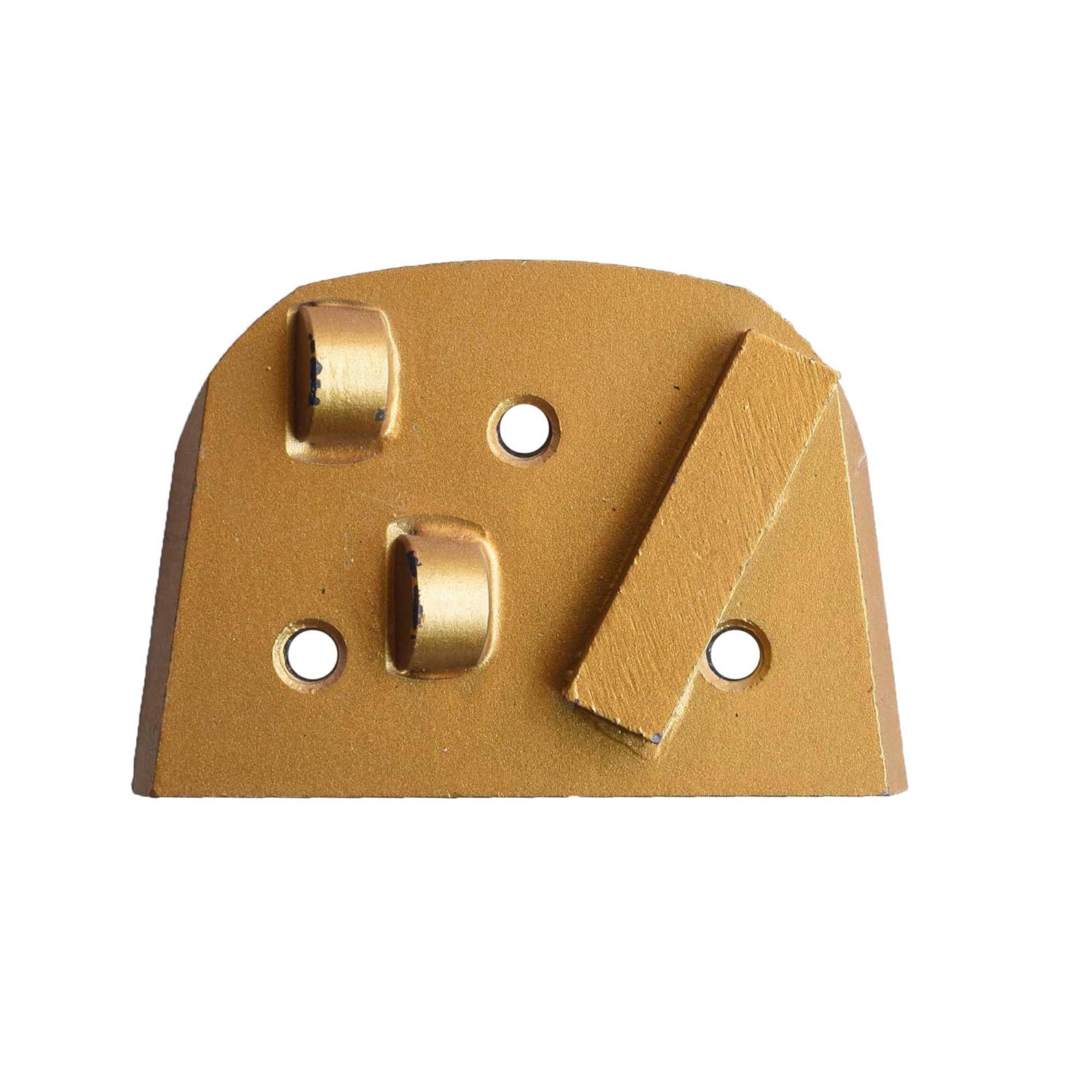 Concrete Grinding PCD Metal Disc, 2 Pcs 1/2 PCD with 1 Diamond Segment Grinding Shoes for Lavina Grinder (9 Pack Clockwise)