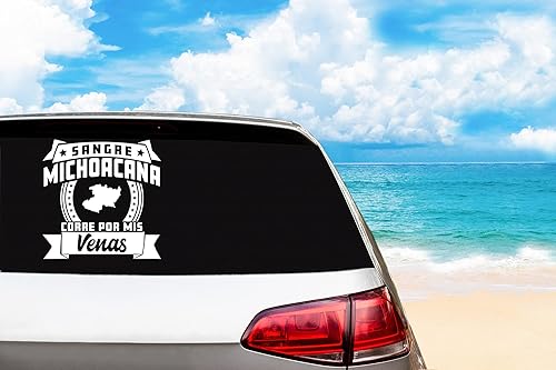 Vista 21 de Pegatinas para Carros Sangre Tamaulipeca Corre por mis Venas Calcomanias para Autos Tamaulipas México calcomanía de coche para camiones Latin