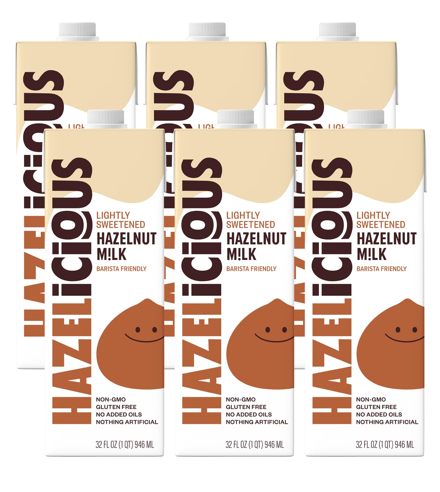 Amazon.com: Hazelicious Lightly Sweetened Hazelnut Milk, Non-Dairy
