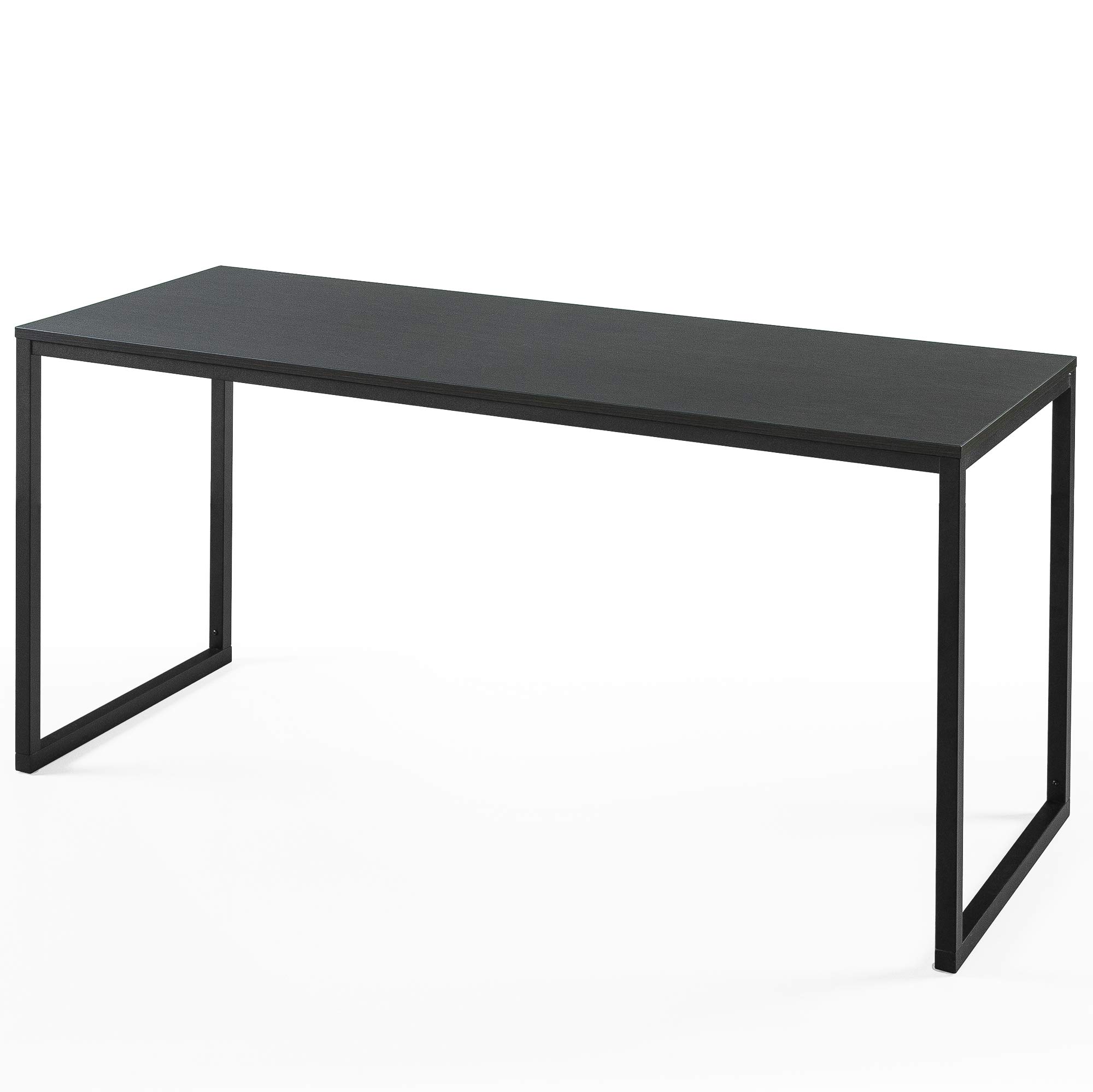 Zinus Jennifer Tavolo Scrivania 160 x 61 x 74 cm - Scrivania Ufficio Multiuso in Metallo e Legno - Facile da Montare - Marrone Espresso Scuro