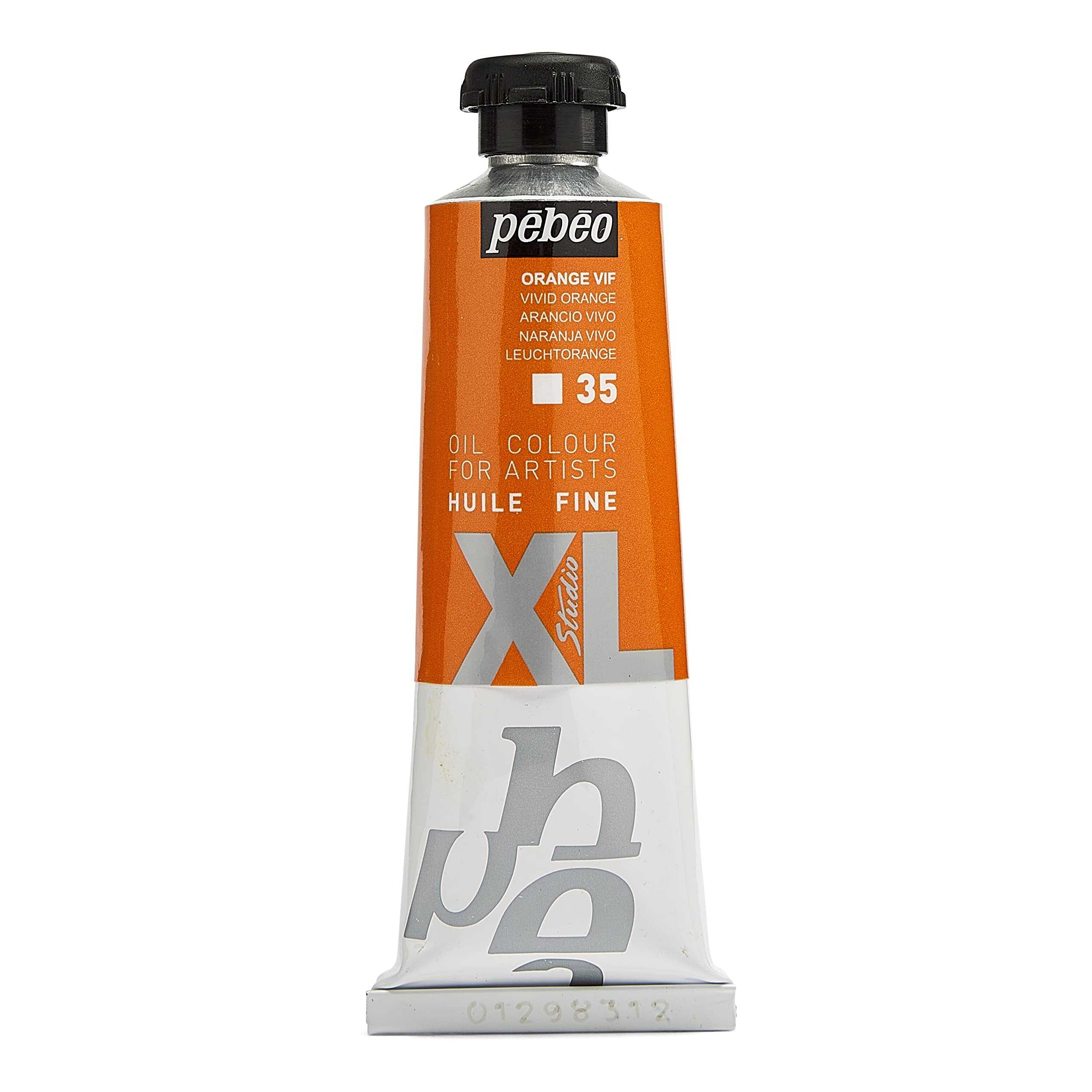 Pebeo Bright Orange Pébéo - Fine Oil Xl 37 Ml - Orange Oil Paint - Oil Paint - 37 Ml