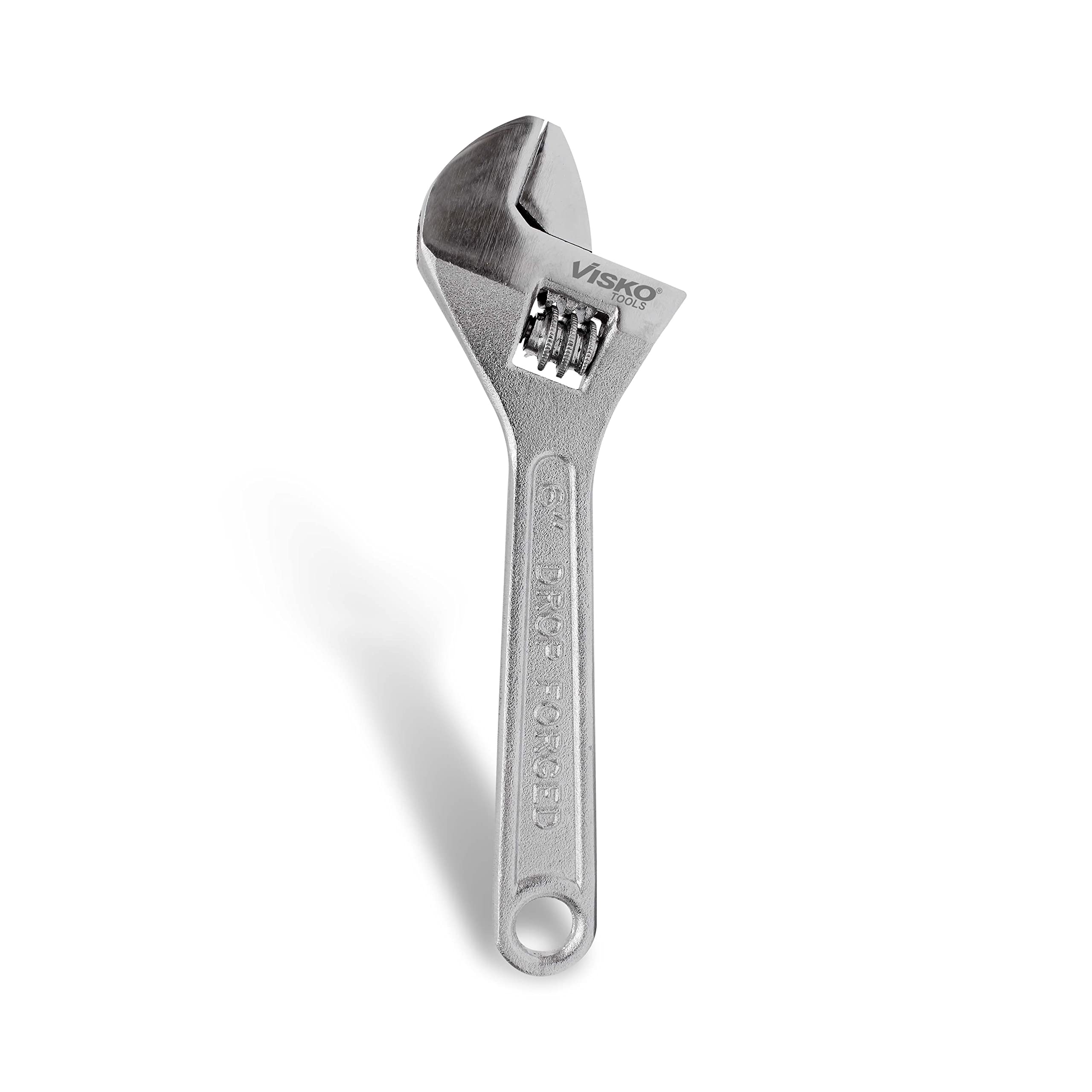 VISKO 311 6" Adjustable Wrench | CHROMED | Steel single sided adjustable wrench | Silver | Professional Adjustable Wrench for Auto Repair | General Assembly (B016OMG1LY) Amazon Price History, Amazon Price Tracker