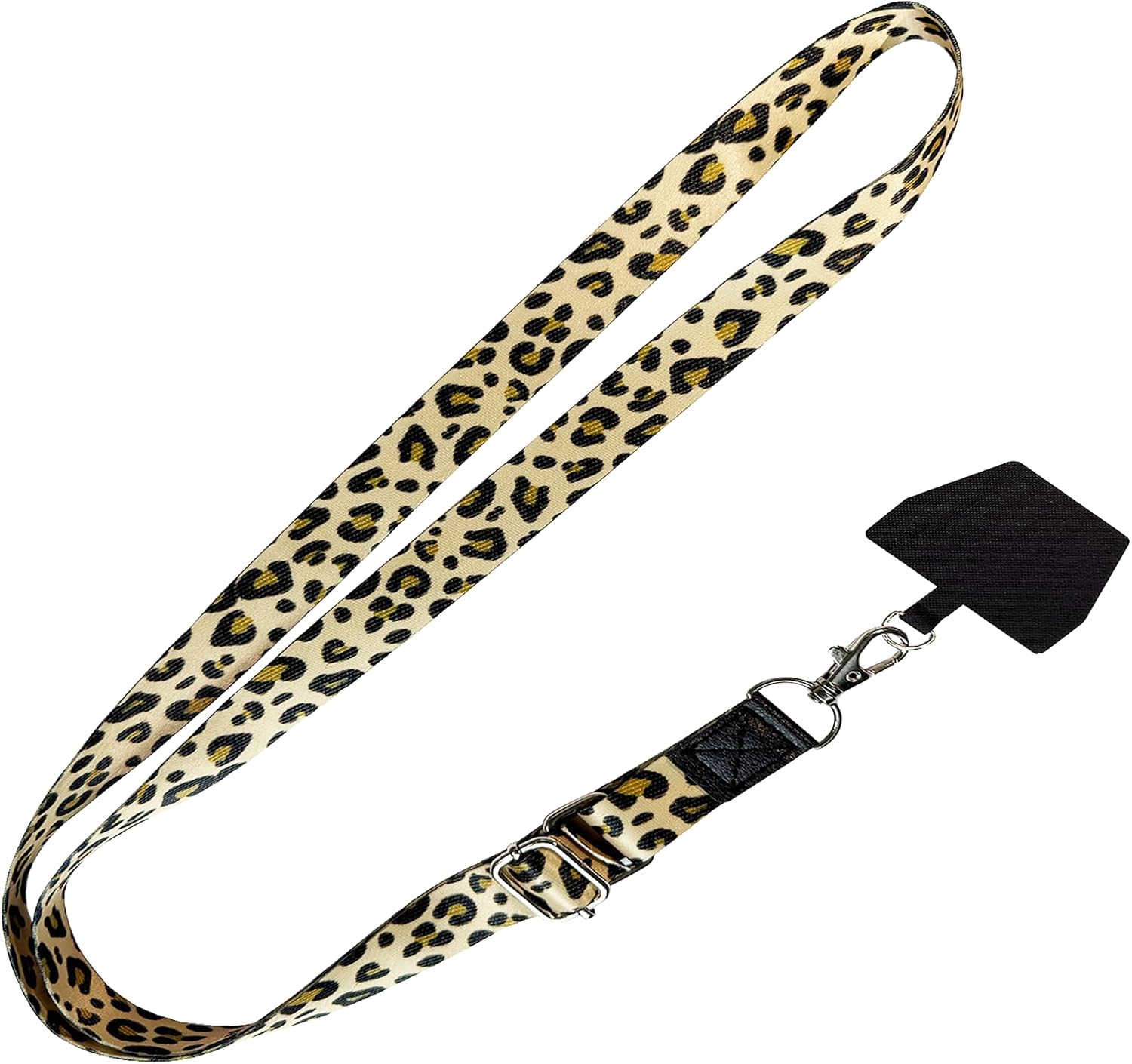 Phone Lanyard Strap Adjustable Aesthetic Cute Fashion,with 1 Patch Wristlet Necklace Holder for ID Badges Cellphone