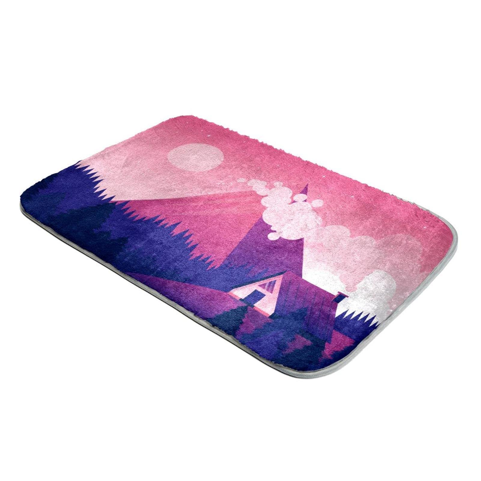 Tapis à poils longs ultra doux effet fausse fourrure de qualité supérieure style chalet