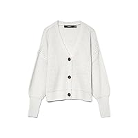 VERO MODA Knitted Cardigan VMLEA Knit Cardigan Cloud Dancer S Cloud Dancer S
