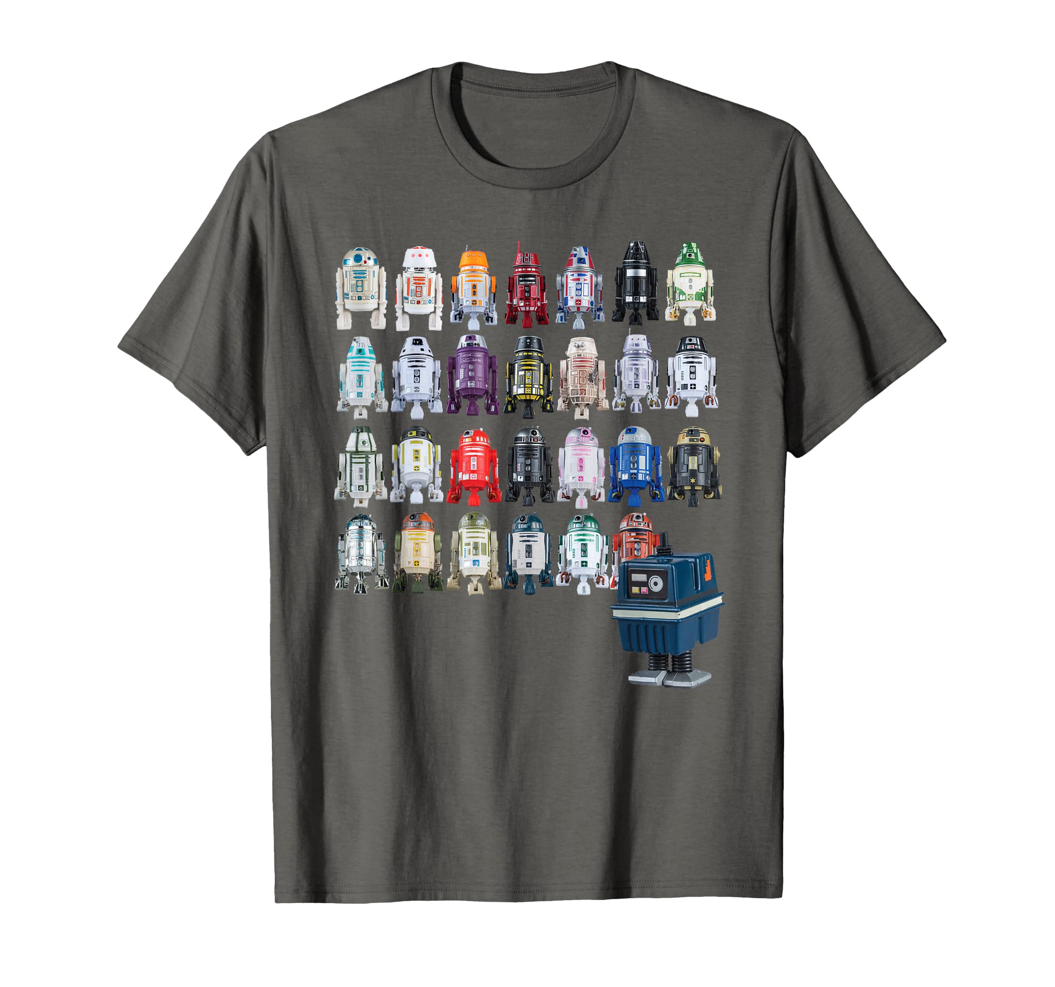 Star Wars Droids R2-D2 and Astromech Gonk T-Shirt