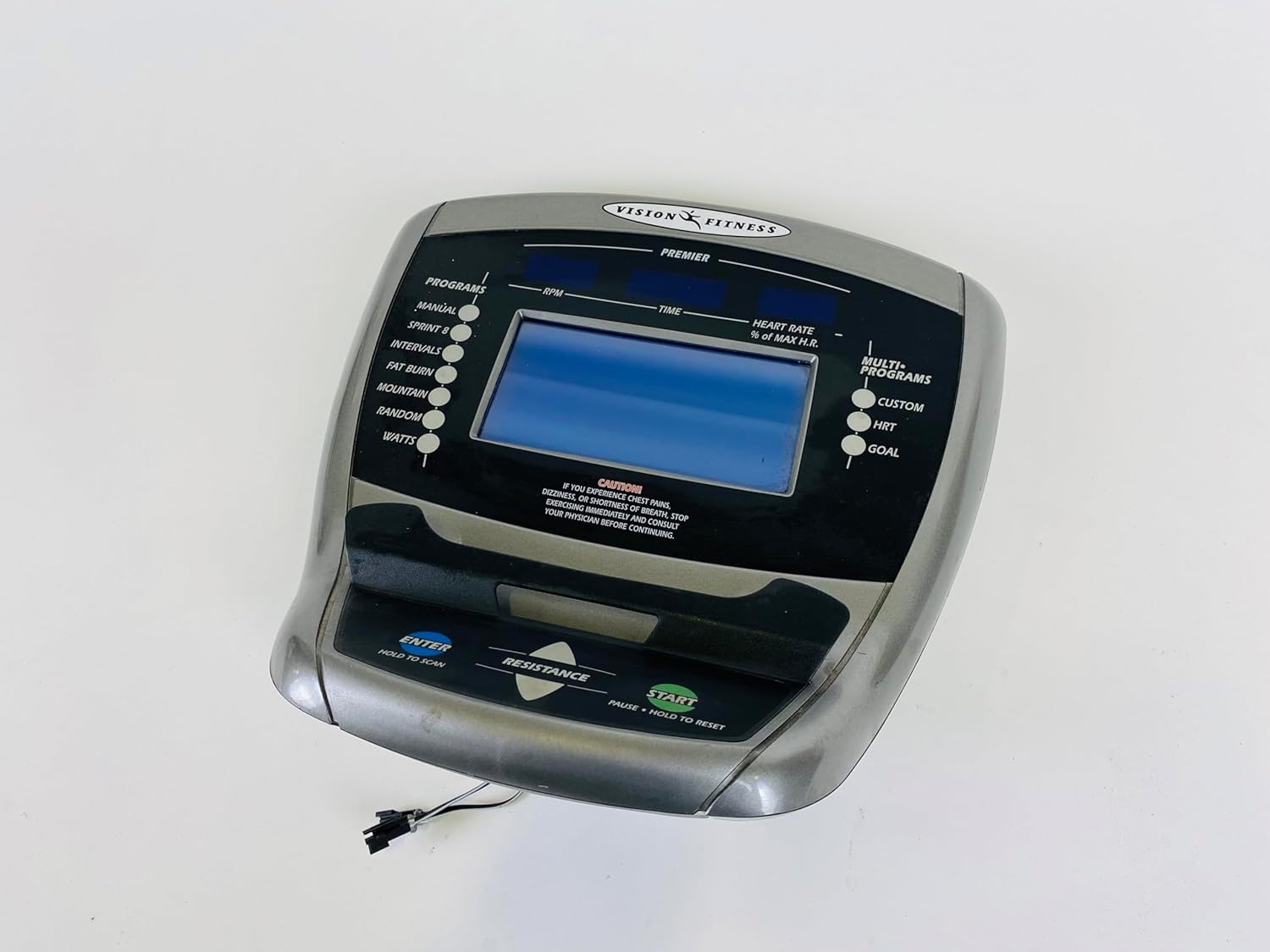 Vision Fitness Elliptical X6200 Deluxe Display Console