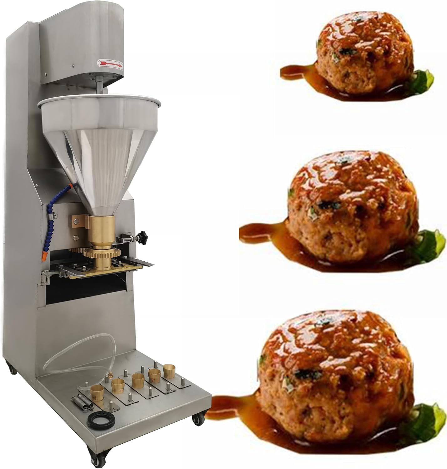 HQHAOTWU Meatball Maker Meatball Forming Machine Vertical