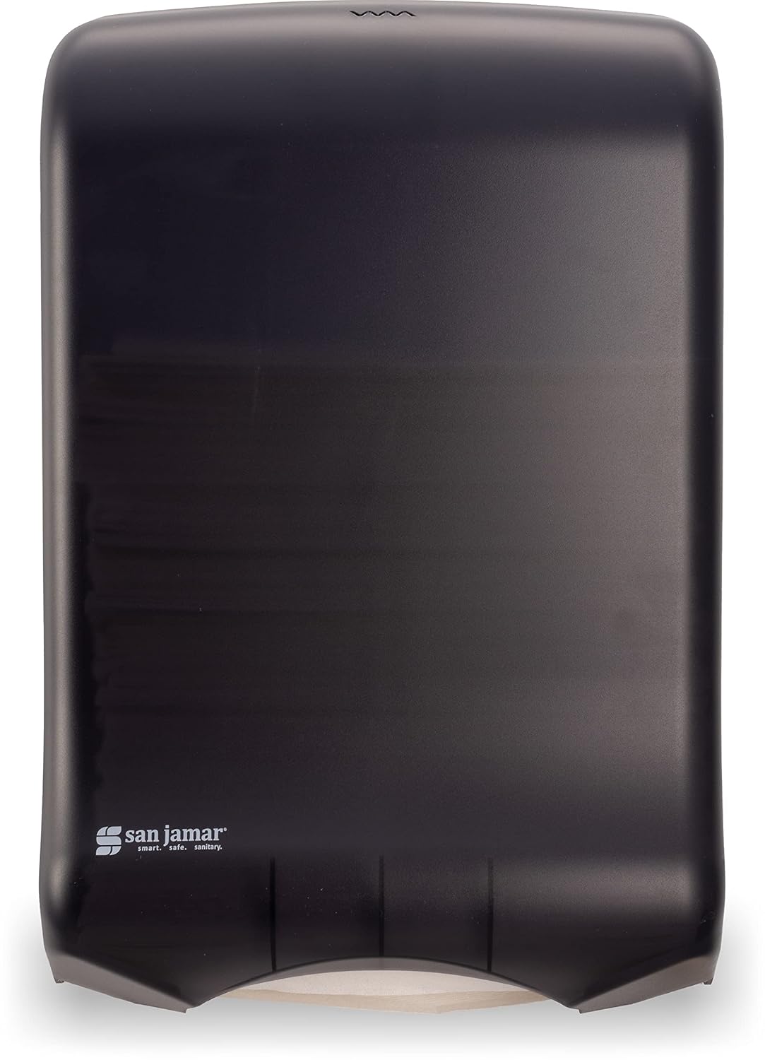 San Jamar Ultrafold Multifold/c-Fold Towel Dispenser, Classic, 11.75 X 6.25 X 18, Black Pearl