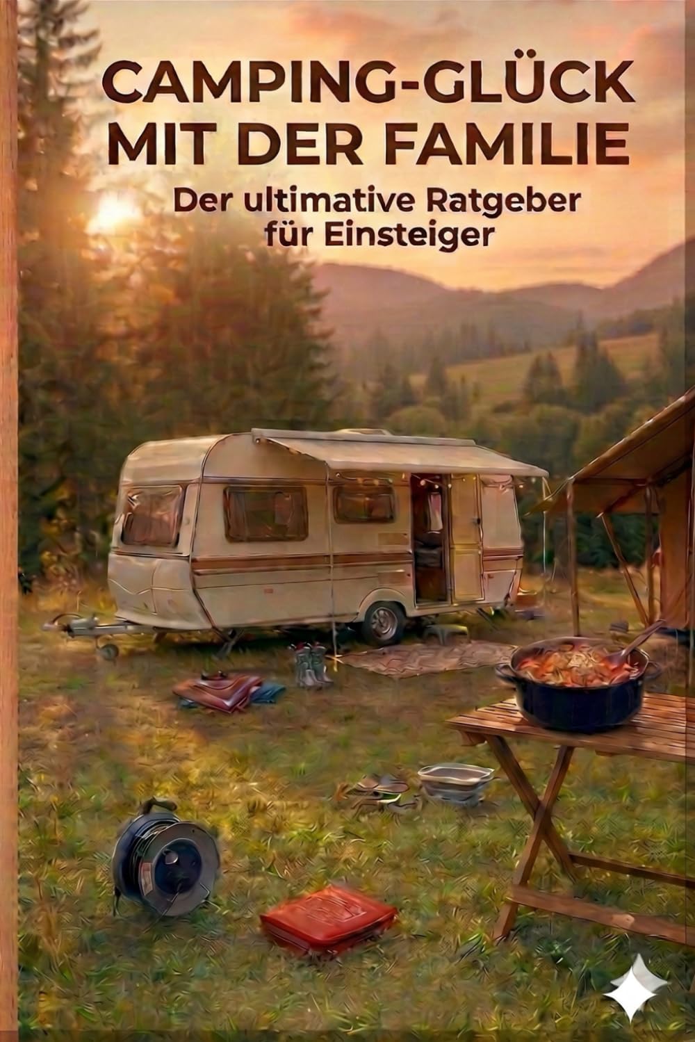 Camping-Glück mit der Familie: Der ultimative Ratgeber für Einsteiger: Von der Planung über die Ausrüstung bis zu den besten Outdoor-Rezepten. Mit Checklisten für einen stressfreien Urlaub.