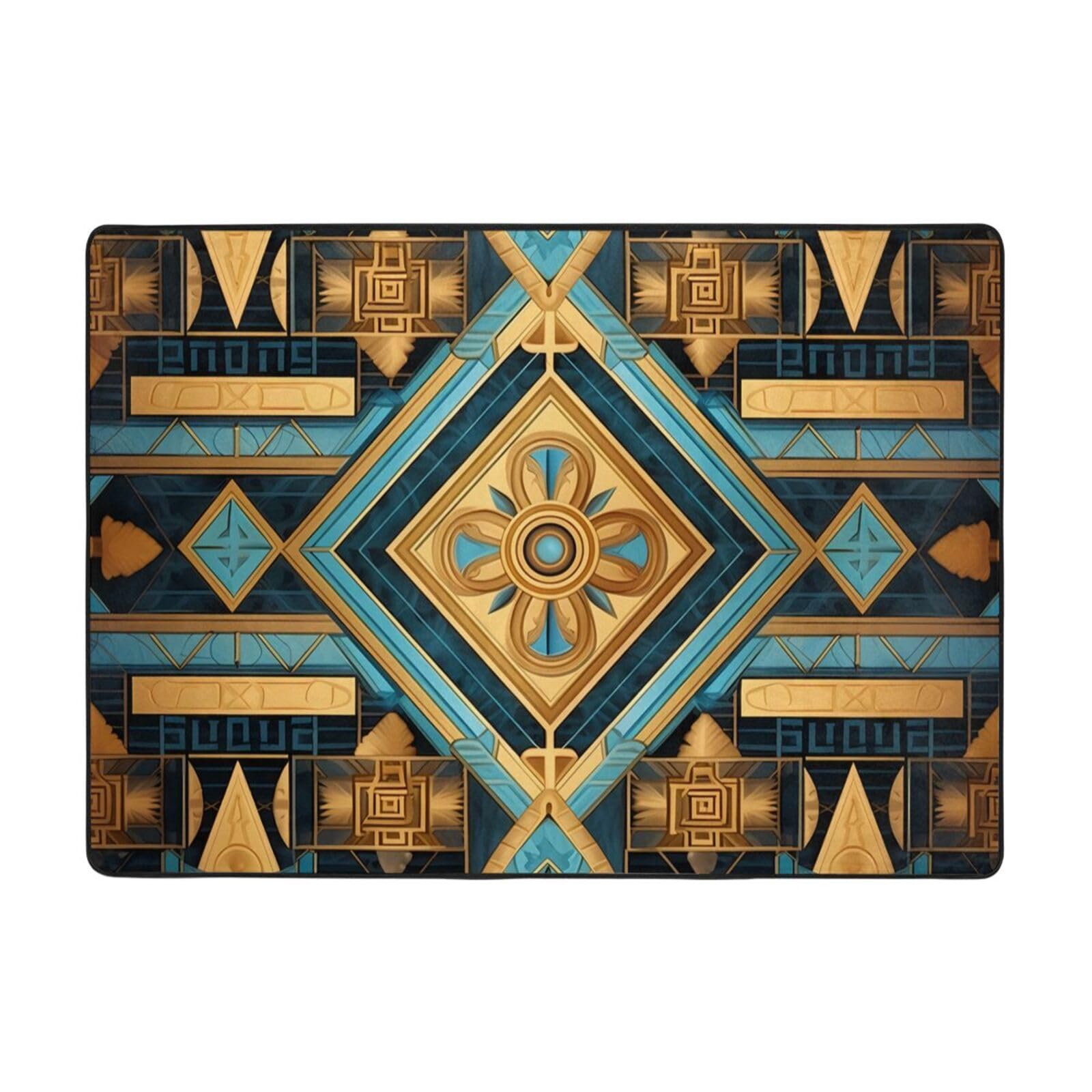 Tapis imprimé mural moelleux pour réchauffer votre salon