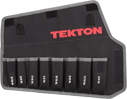 TEKTON Funda para llave combinada de 8 herramientas (516-34 pulgadas)  ORG27108