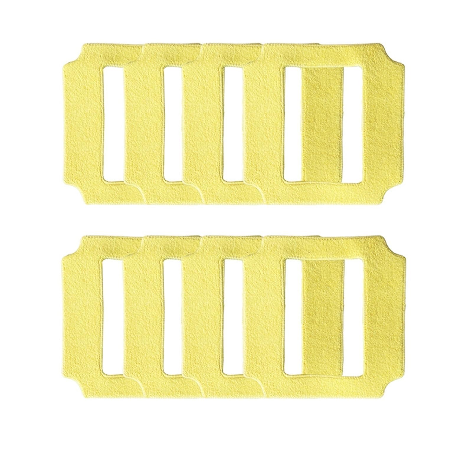 Mopa para robot de ventana RL3368 y RL880, di adiós a las huellas con estos paños amarillos