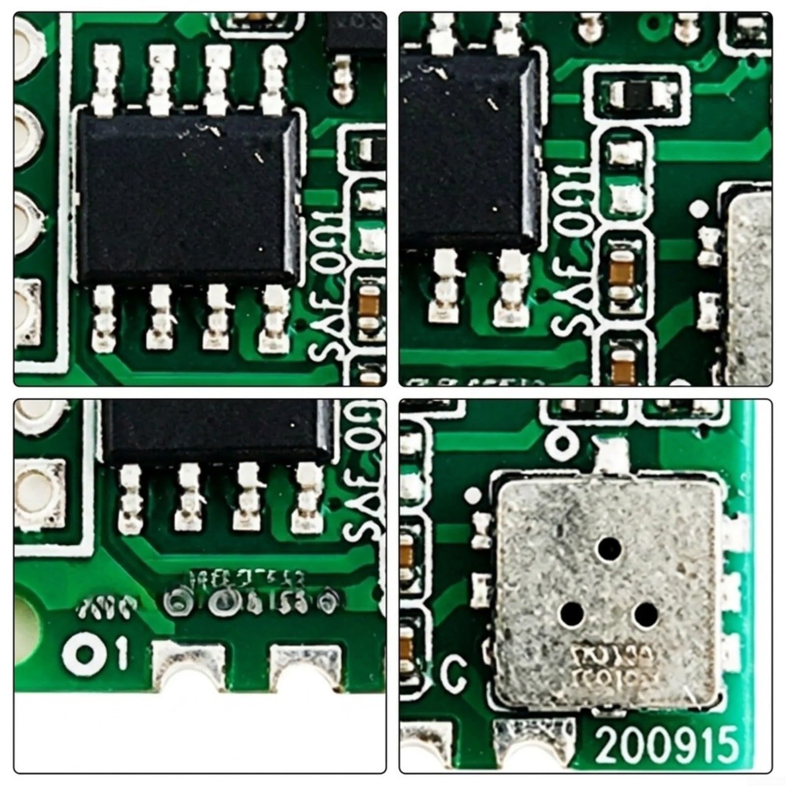Sensor de gas 3 en 1 AIR.001 con medición de temperatura y humedad | Monitor de temperatura y humidificación, diseño PCB, ideal para el hogar, oficina, laboratorio