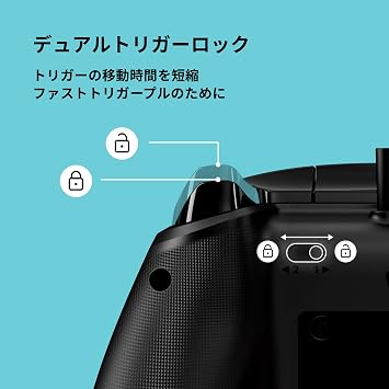 HyperX Clutch Gladiate Wired Controller with Xbox Officially Licensed Dual Trigger Lock Programmable Button Dual Rumble Motor 6L366AA